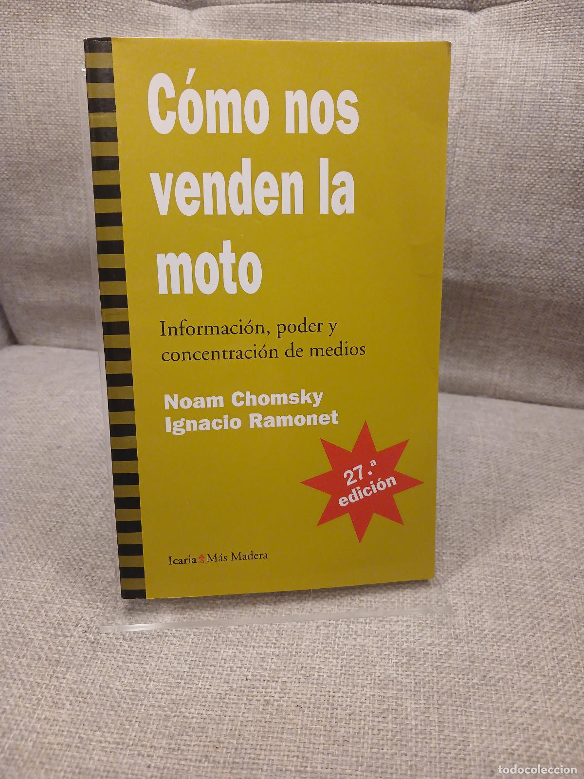 Libros de segunda mano: C&oacute;mo nos venden la moto - Noam Chomsky - Foto 1