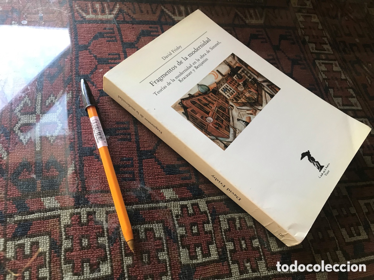 Libros de segunda mano: Fragmentos de la modernidad. David Frisby. Balsa de la medusa. Visor n&ordm; 51