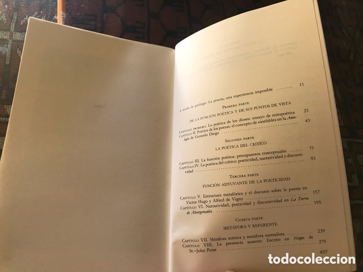 Libros de segunda mano: Teor&iacute;a y pr&aacute;ctica de la funci&oacute;n po&eacute;tica. Javier del Prado. C&aacute;tedra - Foto 2