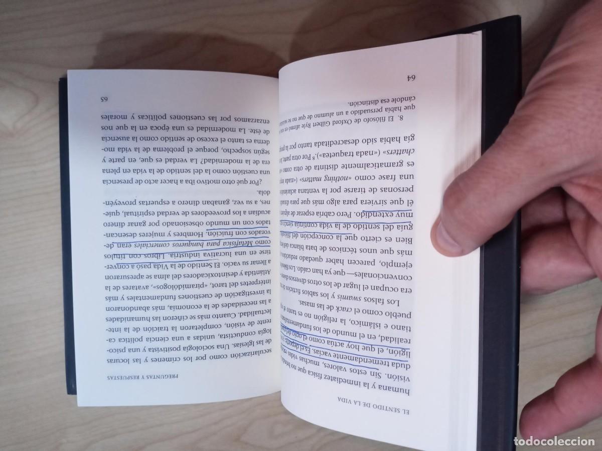 Libros de segunda mano: EL SENTIDO DE LA VIDA - TERRY EAGLETON - 2007 PAID&Oacute;S - Foto 7
