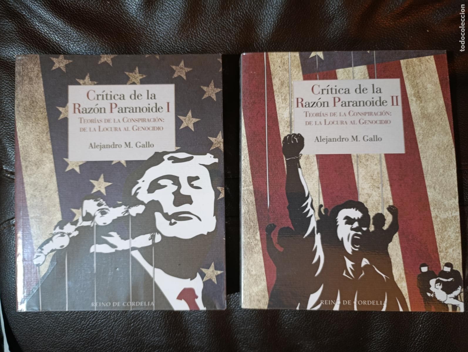 Libros de segunda mano: CRITICA DE LA RAZON PARANOIDE TEORIA DE LA CONSPIRACION 2 TOMOS ALEJANDRO GALLO