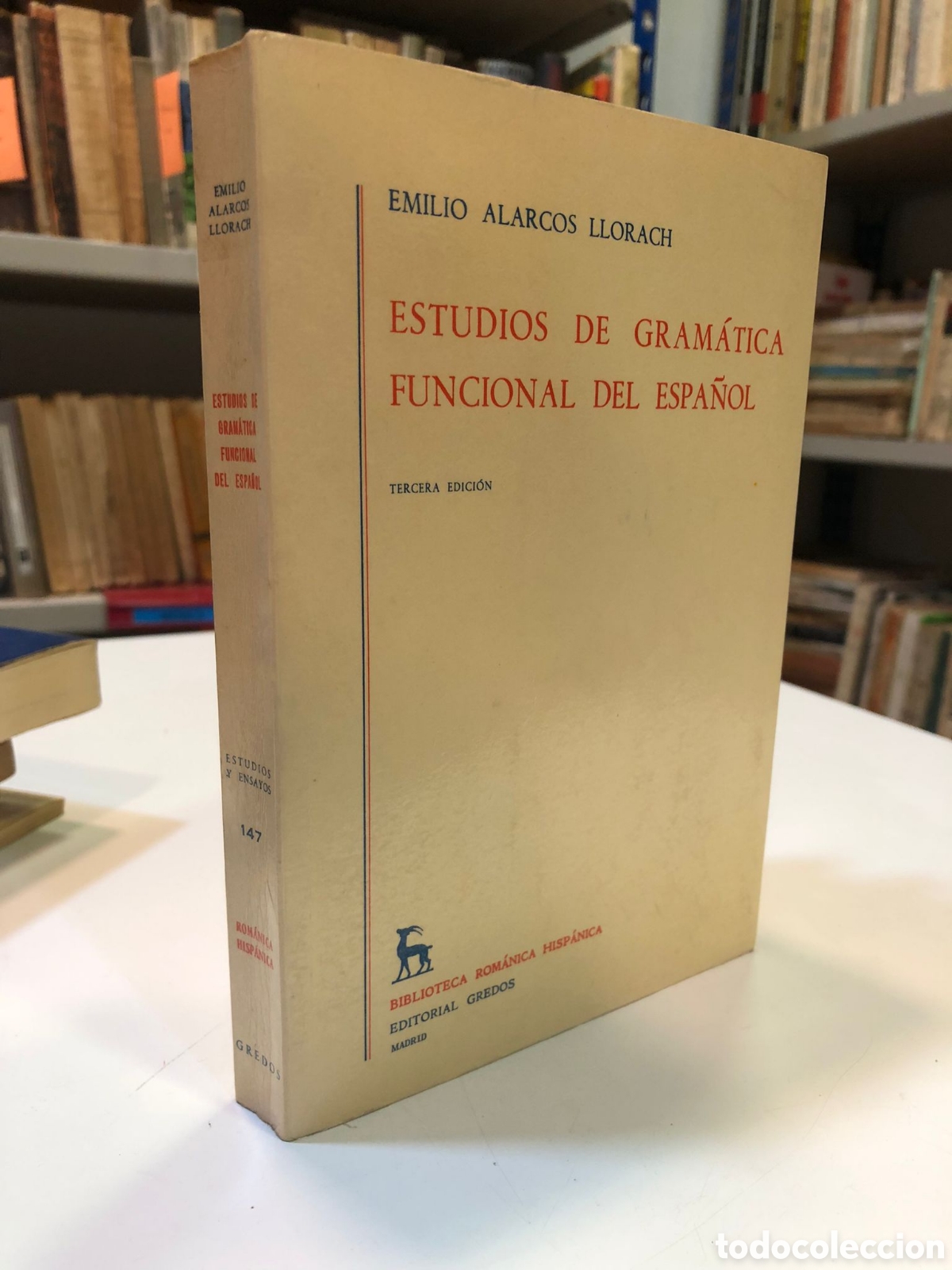 Libros de segunda mano: Estudios de gram&aacute;tica funcional del espa&ntilde;ol - Emilio Alarcos Llorach - Foto 1