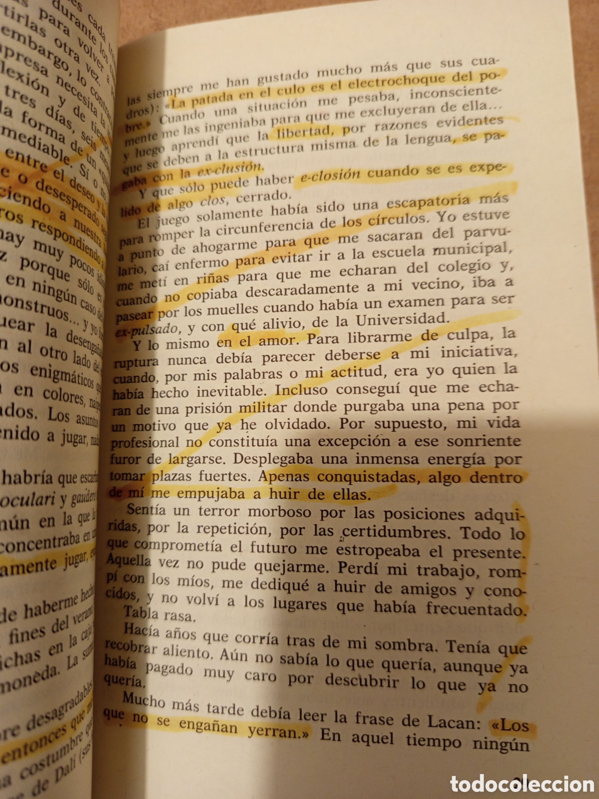 Libros de segunda mano: UNA TEMPORADA CON LACAN (PIERRE REY) - Foto 8