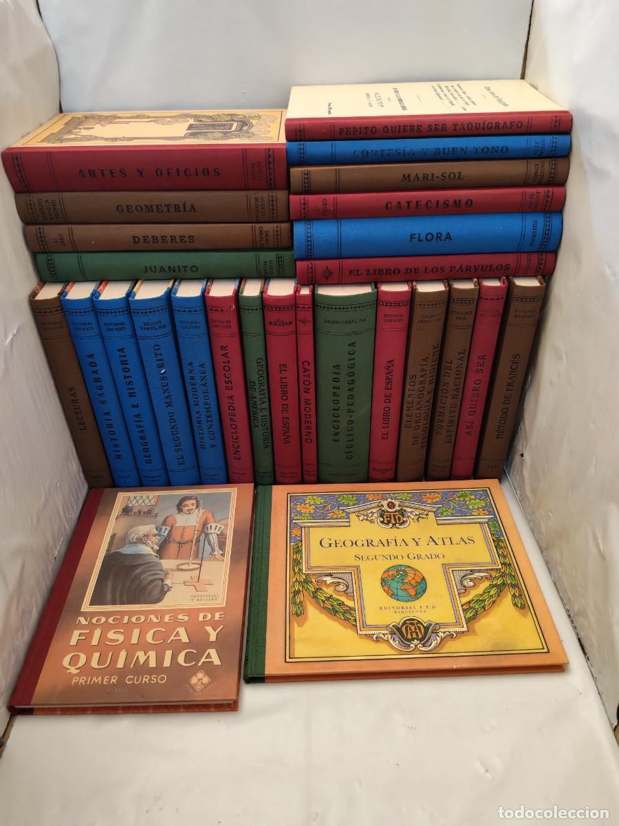 Libros de segunda mano: PACK 26 Libros RBA de Texto Facs&iacute;miles de Ediciones 1960 aprox (Tapas duras, PERFECTO ESTADO) - Foto 4