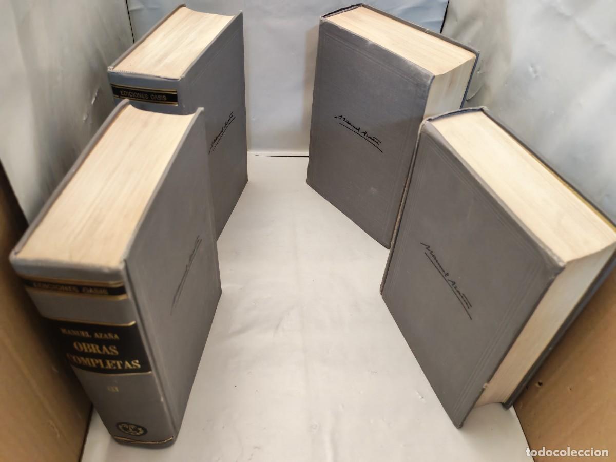 Libri di seconda mano: Manuel Aza&ntilde;a: Obras Completas, Tomos I, II, III y IV: Memorias pol&iacute;ticas y de guerra (1&ordf; edici&oacute;n)