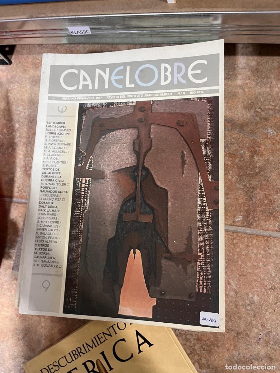 Libros de segunda mano: BLAS9C CANELOBRE, INSTITUTO JUAN GIL-ALBERT N&deg; 9 (INVIERNO-PRIMAVERA 1986)