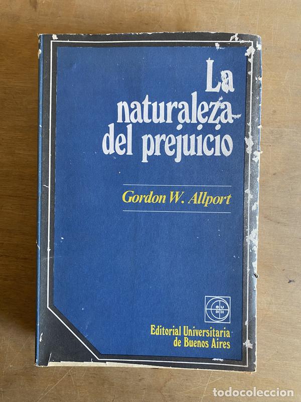 Libros de segunda mano: La naturaleza del prejuicio - Allport Gordon W.