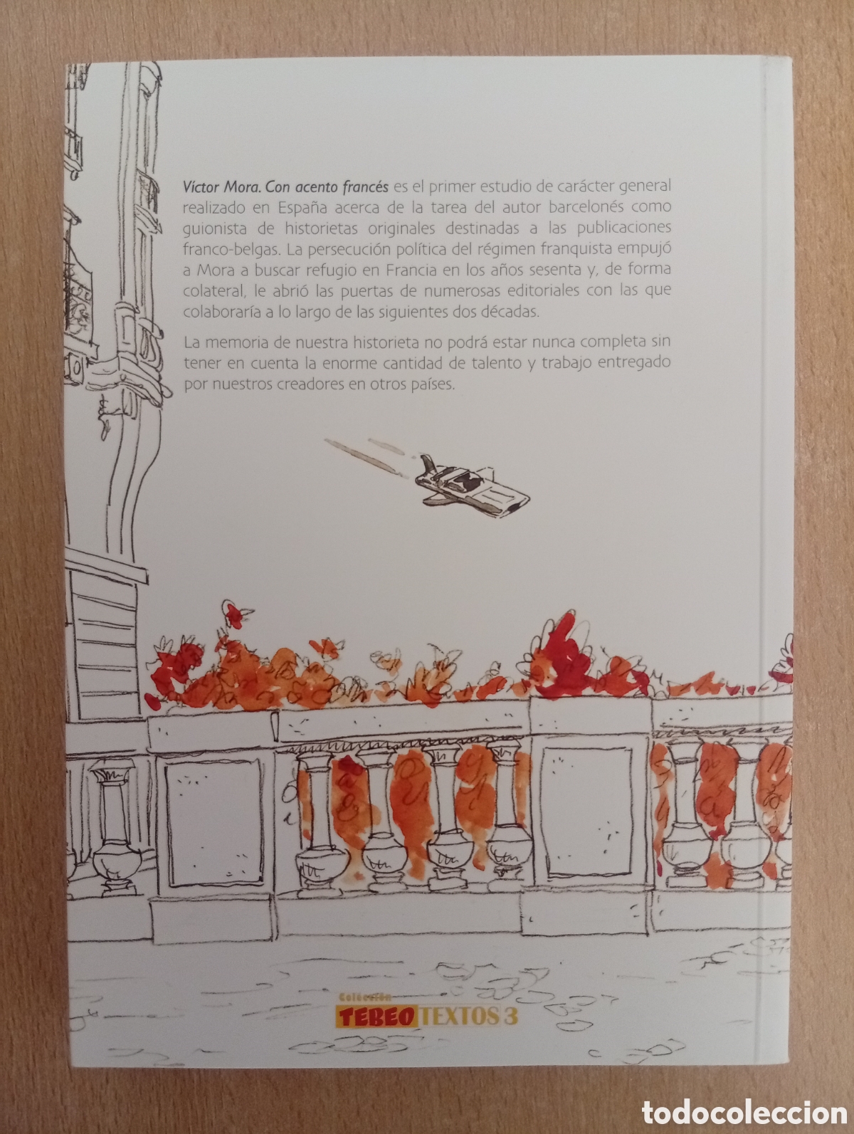 Libros de segunda mano: V&Iacute;CTOR MORA. CON ACENTO FRANC&Eacute;S. Jes&uacute;s Lacasa Vidal - Foto 2