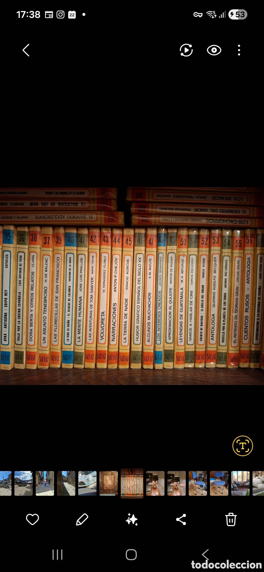 Libros de segunda mano: Colecci&oacute;n libros RTVE-SALVAT