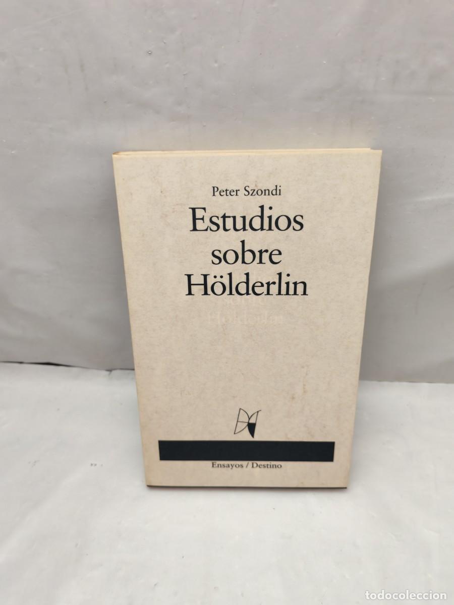 Livros em segunda m&atilde;o: Estudios sobre H&ouml;lderlin. Con un ensayo sobre el conocimiento filol&oacute;gico (Primera edici&oacute;n)