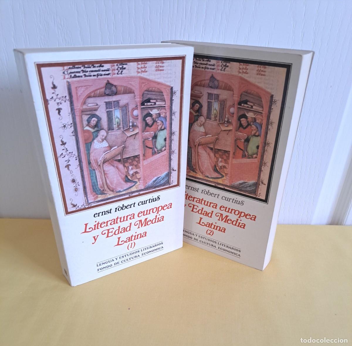 Libros de segunda mano: ERNST ROBERT CURTIUS - LITERATURA EUROPEA Y EDAD MEDIA LATINA (2 TOMOS) - 1984