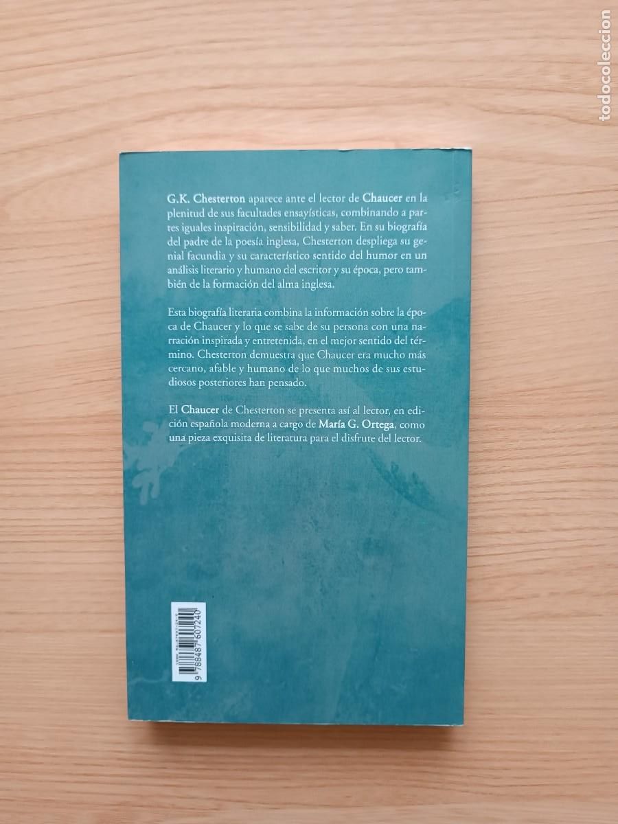 Libros de segunda mano: Chaucer - G. K. Chesterton - Foto 2