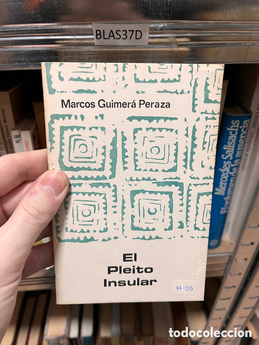Libros de segunda mano: BLAS37D Marcos Guimer&aacute; Peraza مصممن Pleito Insular