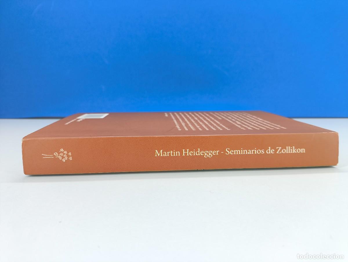 Libros de segunda mano: SEMINARIOS DE ZOLLIKON / MARTIN HEIDEGGER / 2013. HERDER - Foto 3