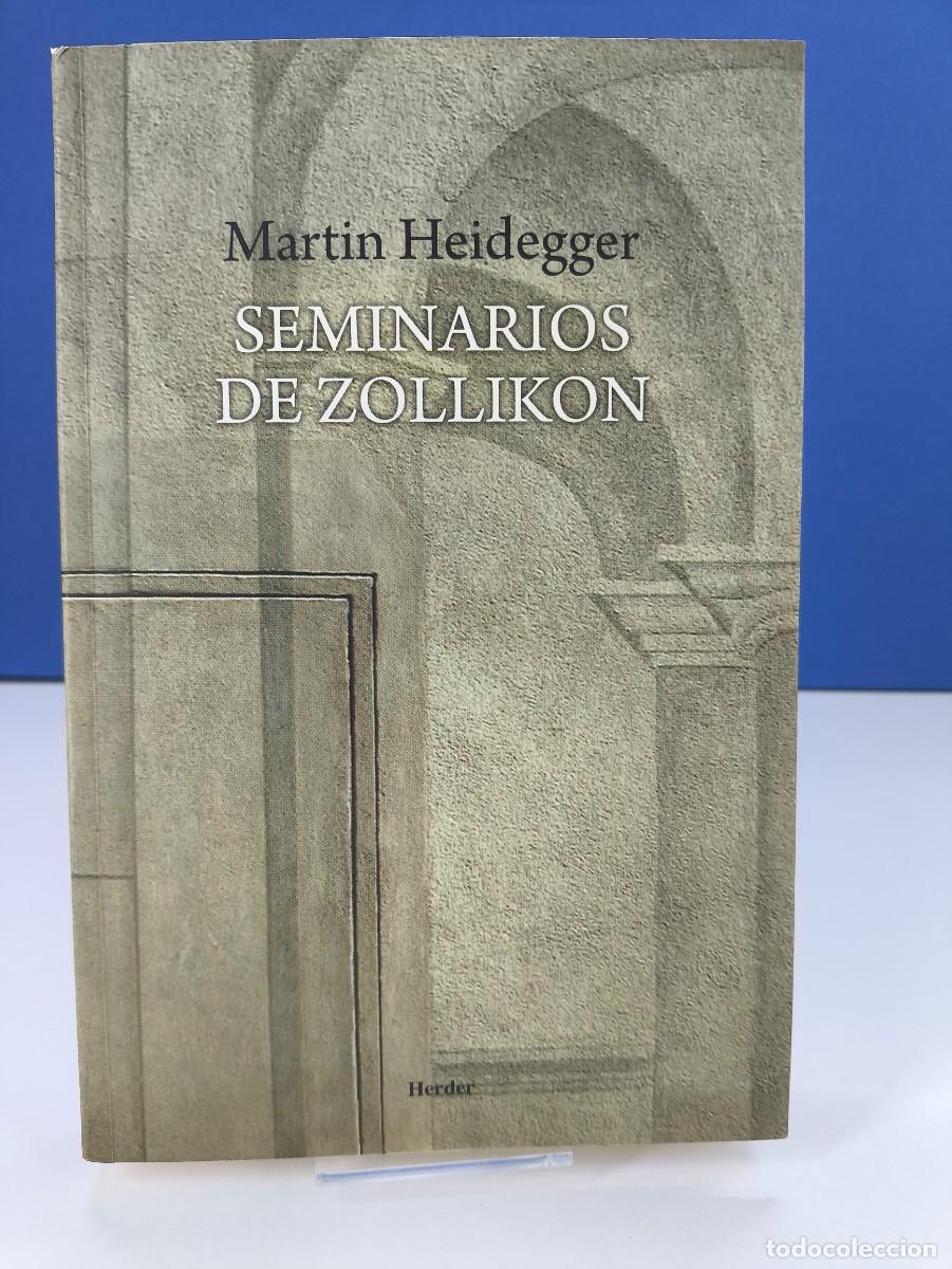 Libros de segunda mano: SEMINARIOS DE ZOLLIKON / MARTIN HEIDEGGER / 2013. HERDER - Foto 1