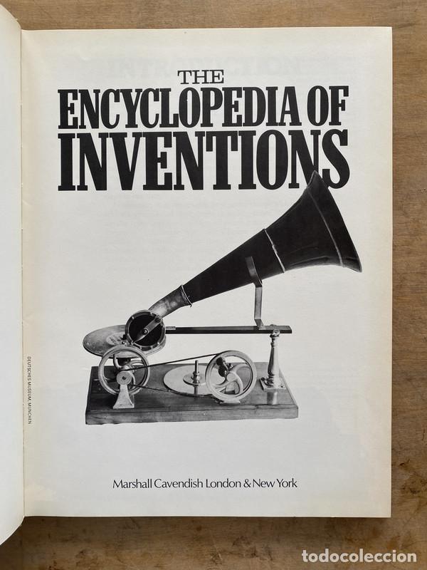 Livros em segunda m&atilde;o: The encyclopedia of inventions - Donald Clarke