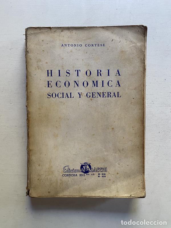 Libros de segunda mano: Historia economica social y general - Cortese Antonio
