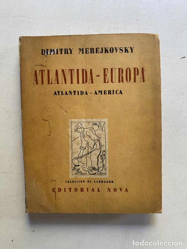Libros de segunda mano: Atlantida-Europa - Merejkovsky Dimitry