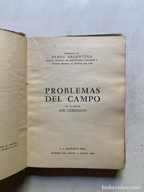 Libros de segunda mano: Problemas del Campo - Liebermann Jose - Foto 1