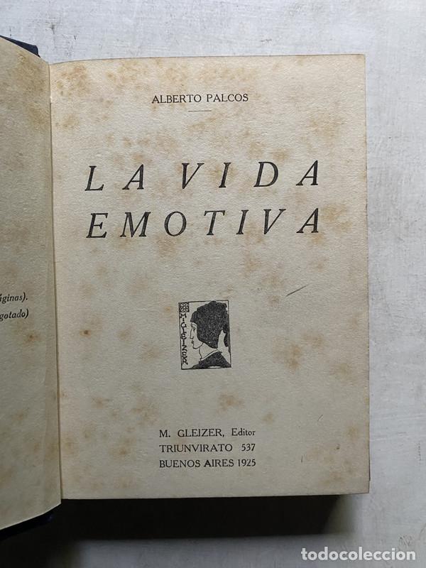Gebrauchte B&uuml;cher: La vida emotiva - Palcos Alberto