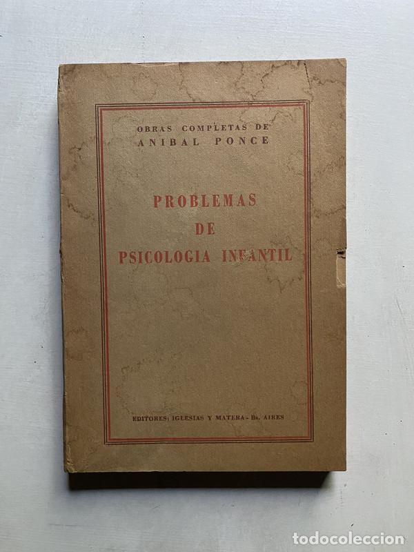 Livros em segunda m&atilde;o: Problemas de Psicologia Infantil - Ponce Anibal