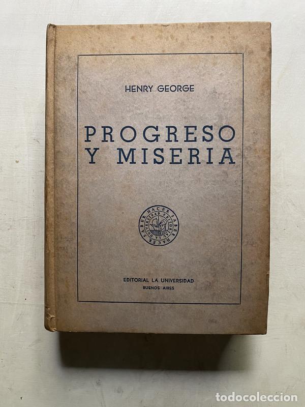 Libri di seconda mano: Progreso y Miseria - George Henry