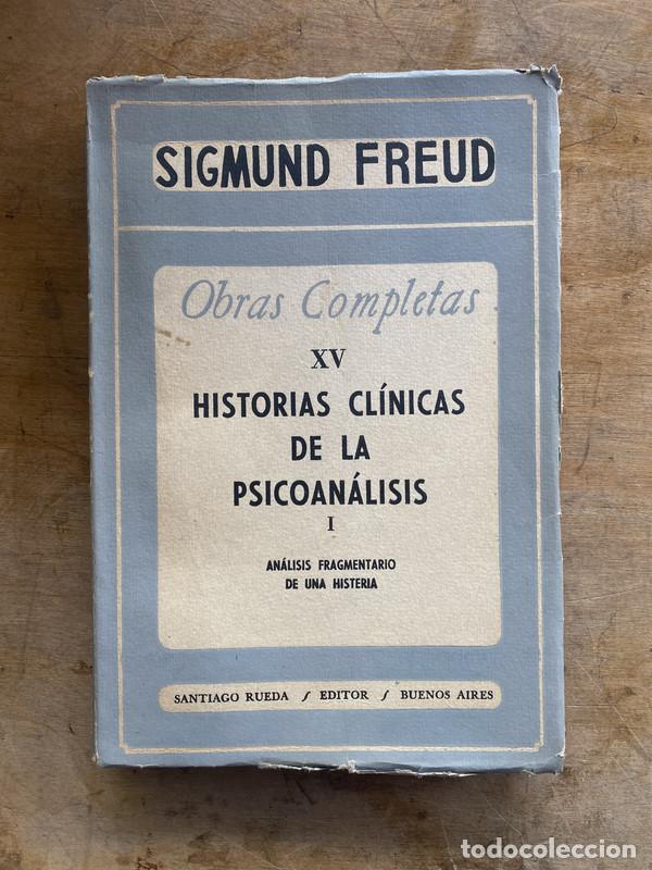 Libri di seconda mano: Obras Completas XV - Historias Clinicas de la Psicoanalisis I - Freud Sigmund