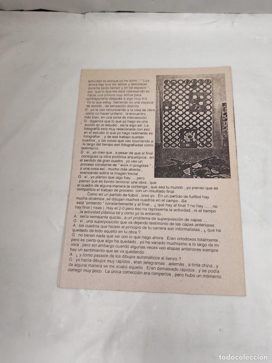 Libros de segunda mano: H&Eacute;LICE n&uacute;mero 01: Conversaci&oacute;n con Luis Gordillo - Foto 2