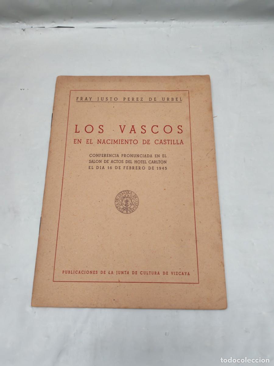 Libros de segunda mano: Los Vascos en el Nacimiento de Castilla (Primera edici&oacute;n 1946)