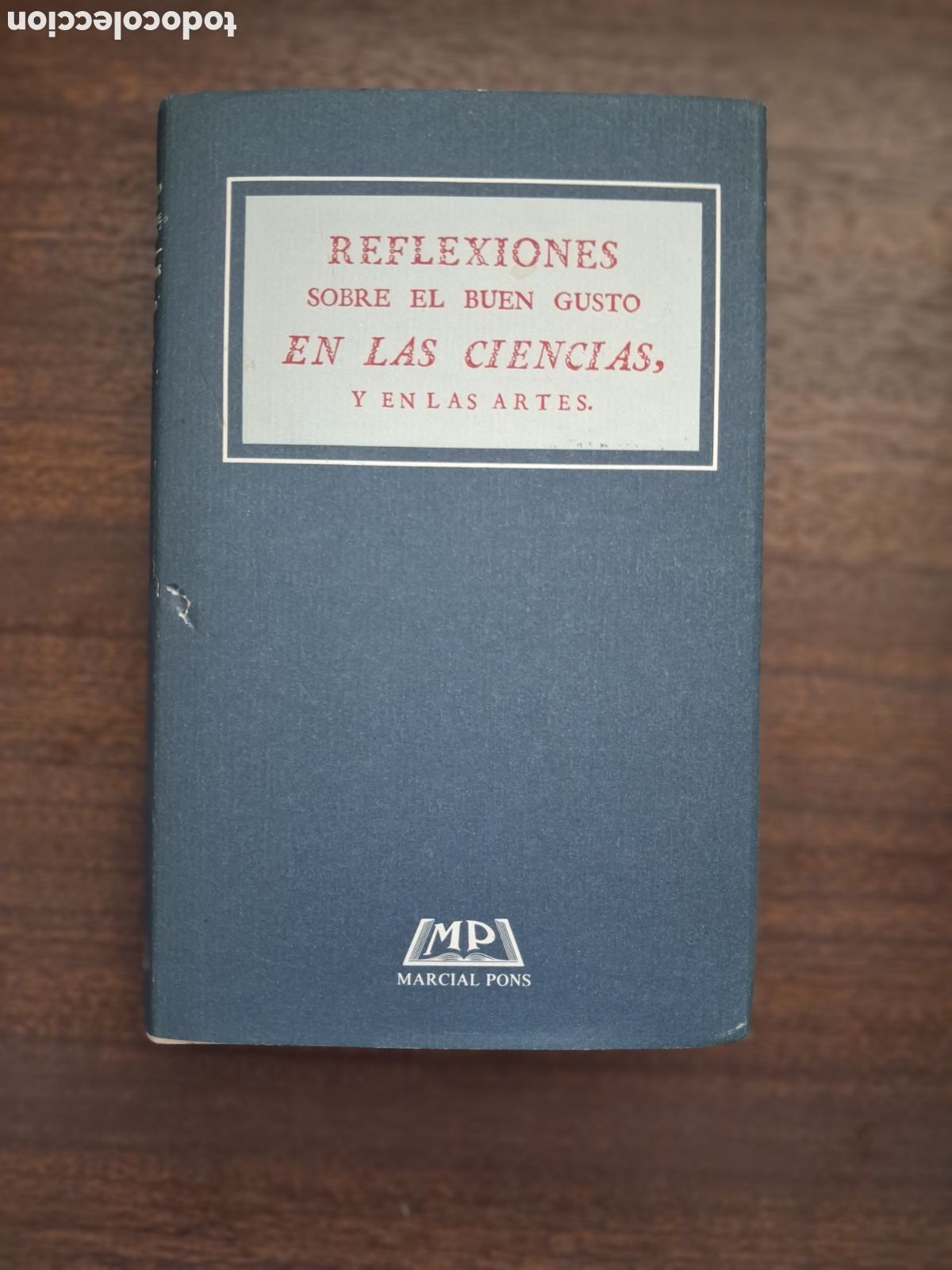 Libros de segunda mano: Reflexiones sobre el buen gusto en las ciencias y en las artes, Ludovico Antonio Muratori
