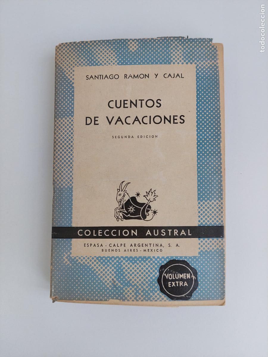 Libros de segunda mano: Cuentos de vacaciones (narraciones seudocient&iacute;ficas) - Ram&oacute;n y Cajal, Santiago