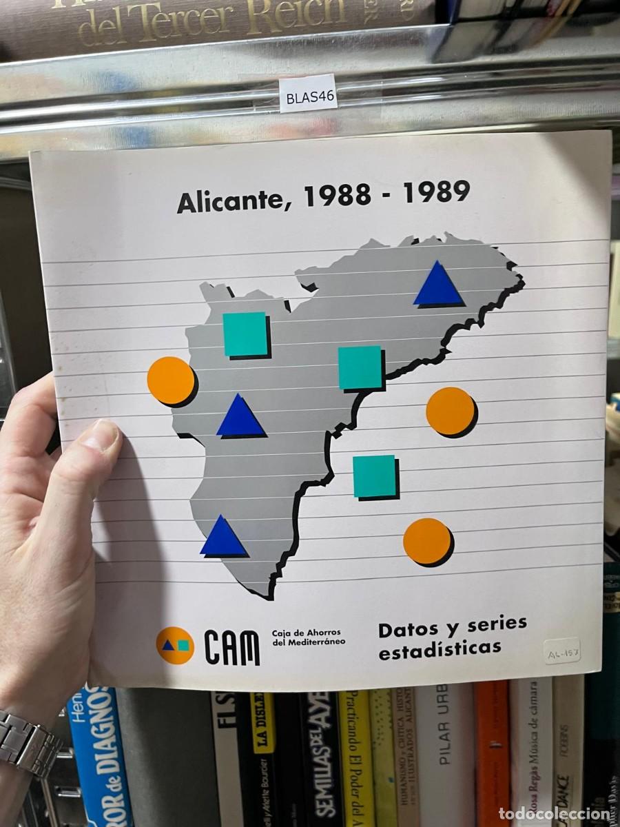 Libros de segunda mano: BLAS46 Alicante, 1988 - 1989 , DATOS Y ESTADISTICAS
