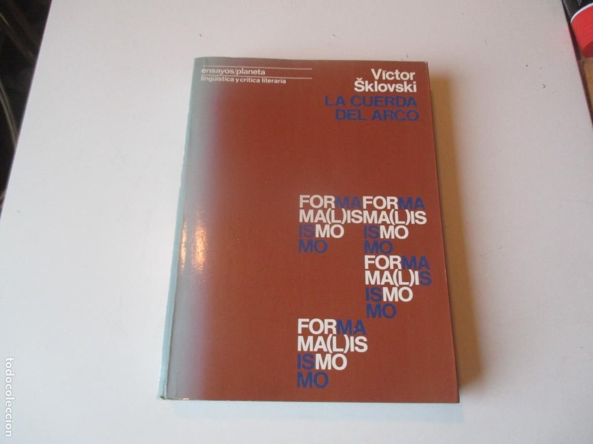 Libros de segunda mano: VICTOR SKLOVSKI La cuerda del arco W39834