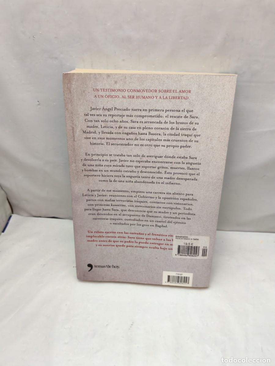 Libros de segunda mano: Rescatando a Sara (Primera edici&oacute;n) - Foto 2