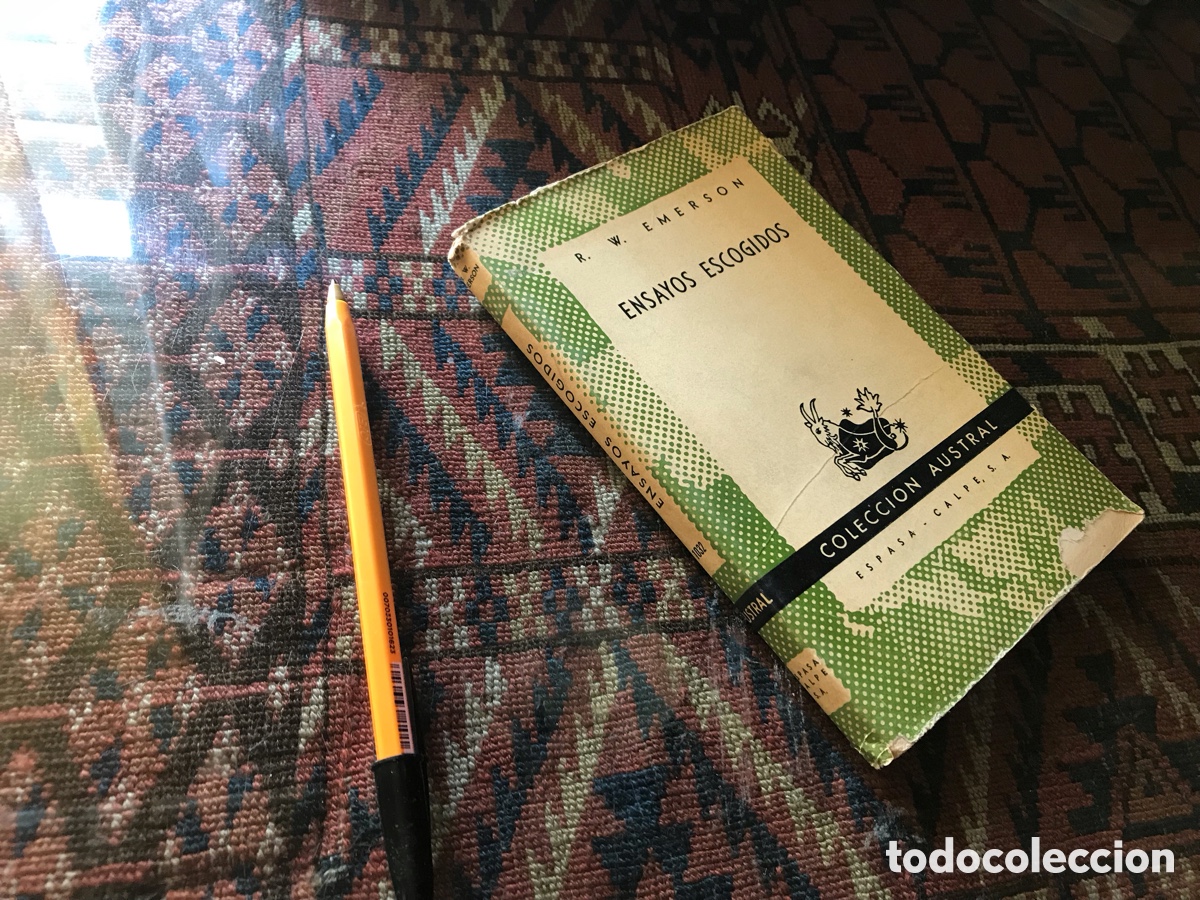 Libros de segunda mano: Ensayos escogidos. R. W. Emerson. Austral n&ordm; 1032