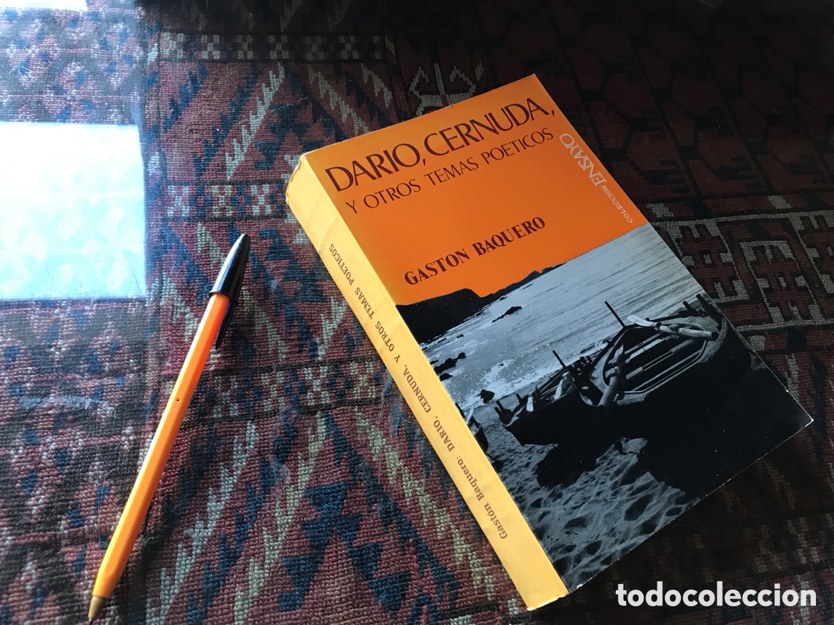 Libros de segunda mano: Diario, Cernuda, y otros temas po&eacute;ticos. Gast&oacute;n Vaquero. Editora Nacional 1969