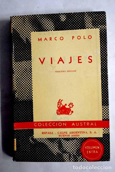 Libri di seconda mano: VIAJES. Marco Polo. Colecci&oacute;n Austral N&ordm; 1052