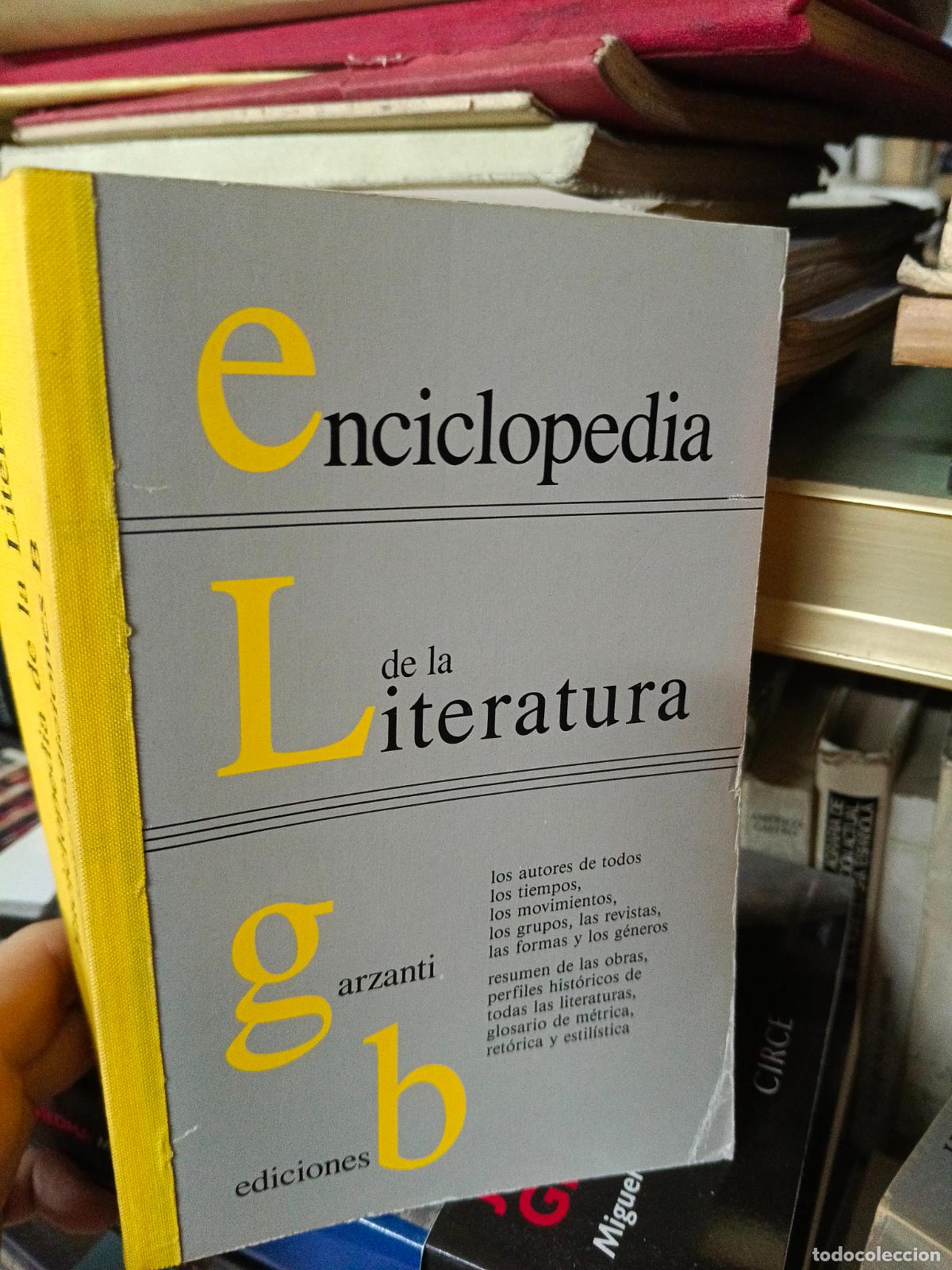 Libros de segunda mano: enciclopedia de la literatura, Garzanti italia 1991 diccionario autores movimientos g&eacute;neros, obras