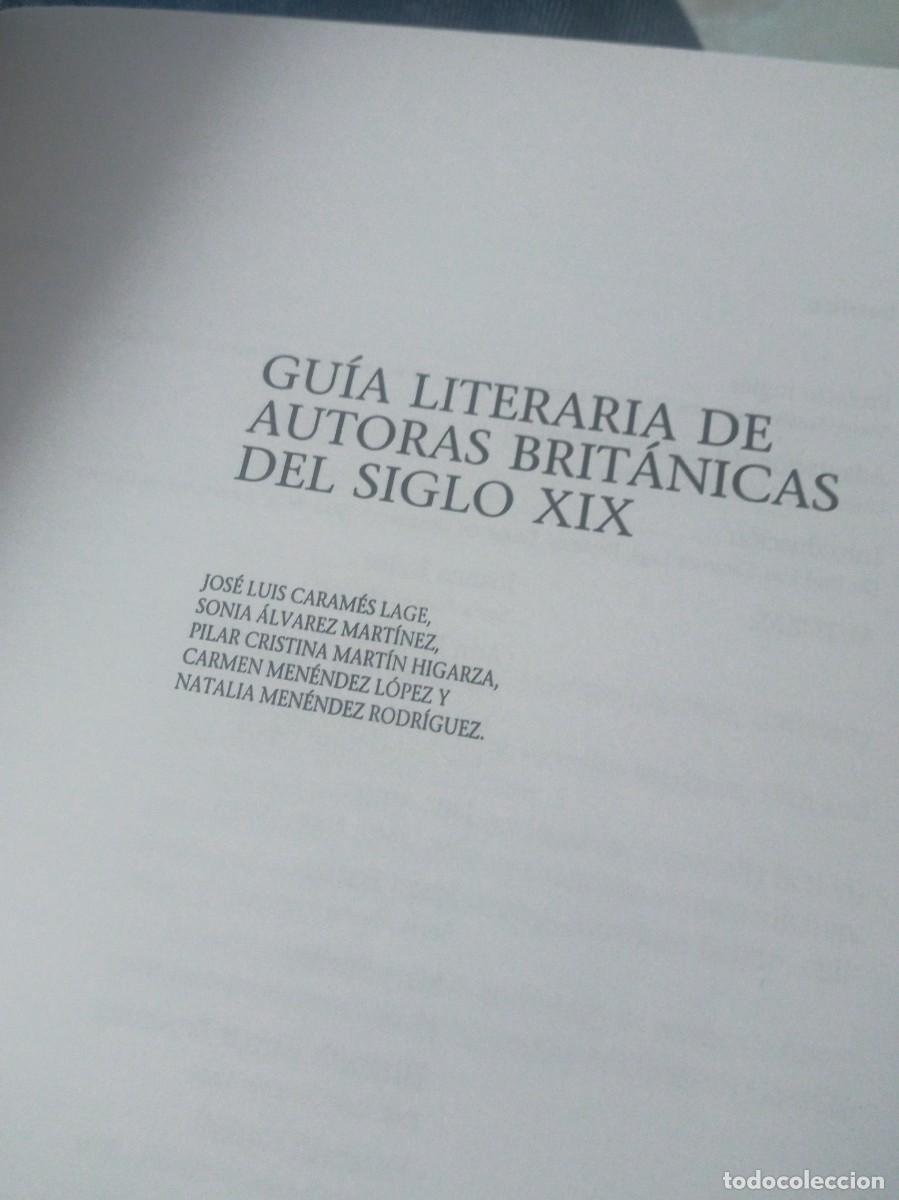 Libros de segunda mano: Guia literaria de autoras brit&aacute;nicas del siglo XIX, 2002