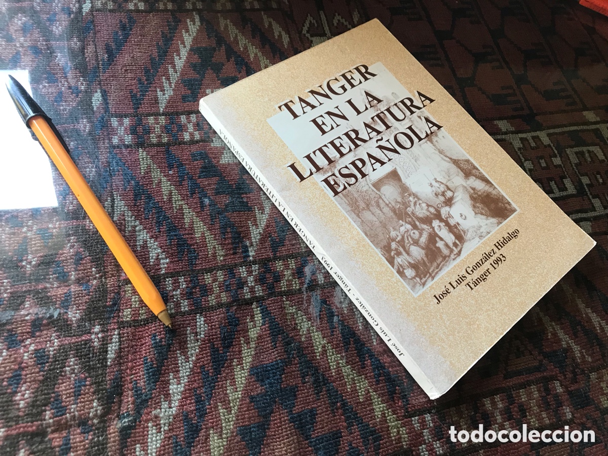 Libros de segunda mano: T&aacute;nger en la literatura espa&ntilde;ola. Jos&eacute; Luis Gonz&aacute;lez Hidalgo. T&aacute;nger 1993.