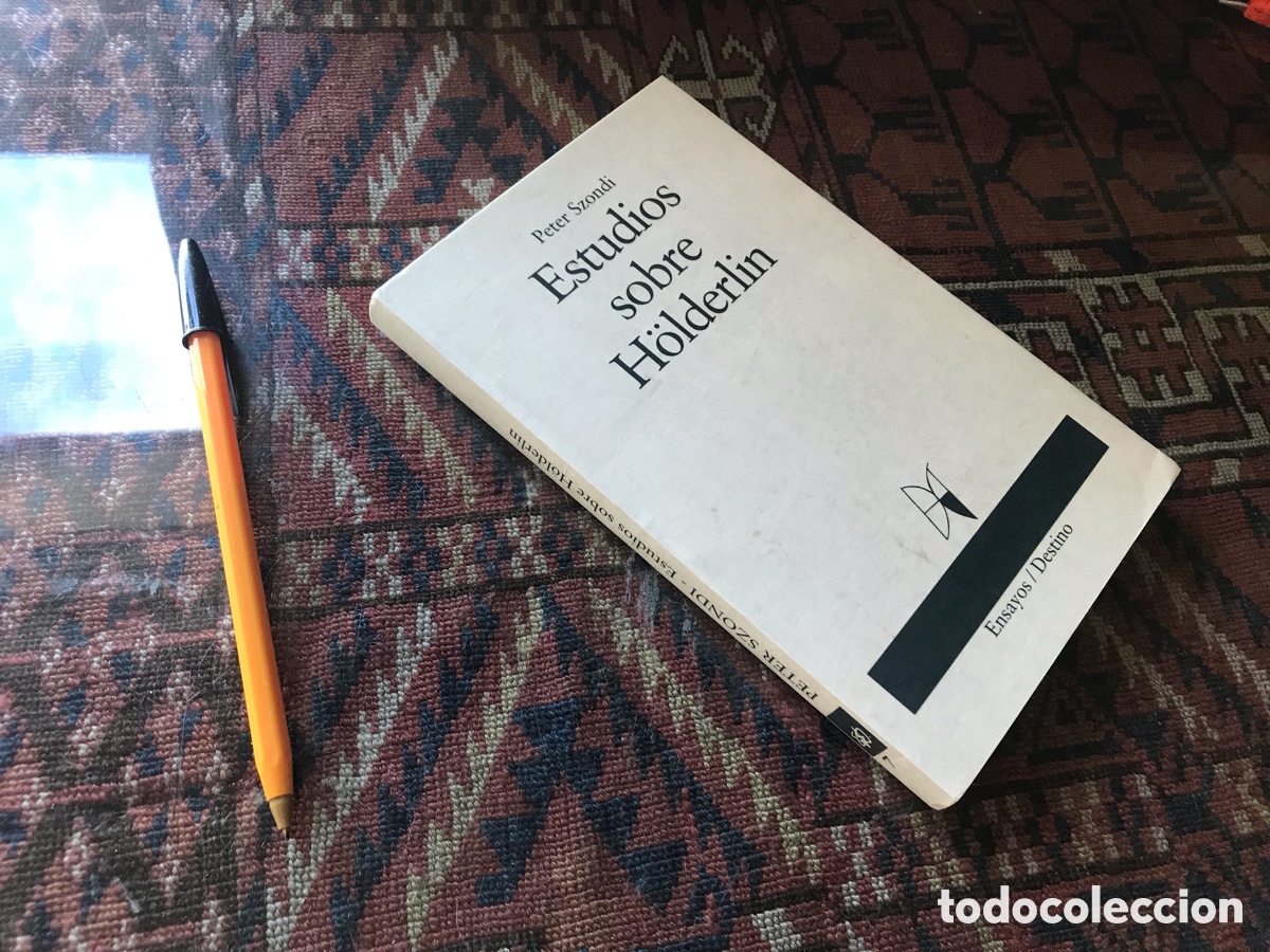 Libros de segunda mano: Estudios sobre H&ouml;lderlin. Peter Szondi. Ensayos/Destino n&ordm; 7