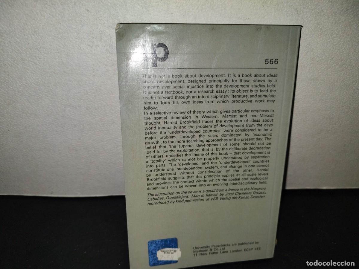 Libros de segunda mano: 217- Interdependent Development - Harold Brookfield - Methuen & Co Ltd. First Published 1975 - Foto 3