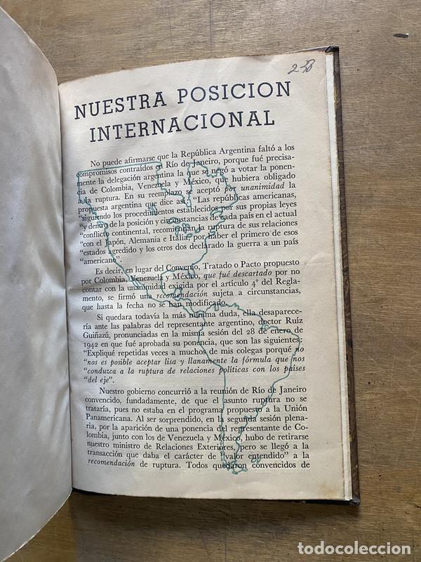 Libros de segunda mano: NUESTRA POSICION INTERNACIONAL - - - Foto 1
