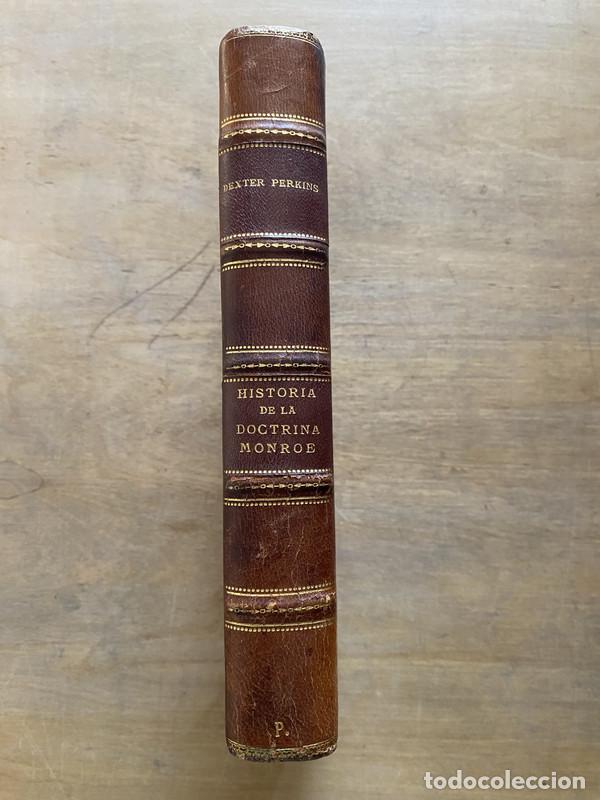 Libros de segunda mano: Historia de la Doctrina Monroe - Perkins Dexter - Foto 2