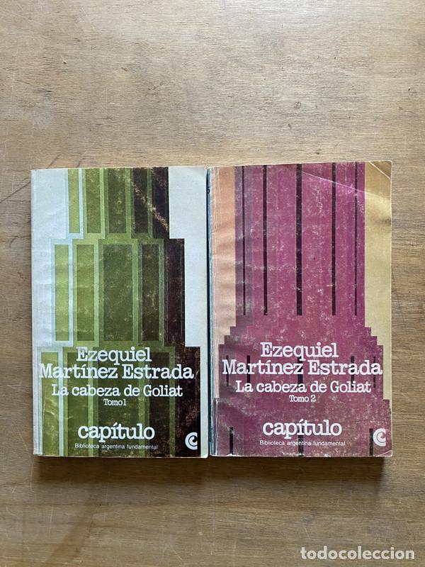 Libros de segunda mano: La cabeza de Goliat - Martinez Estrada Ezequiel - Foto 1