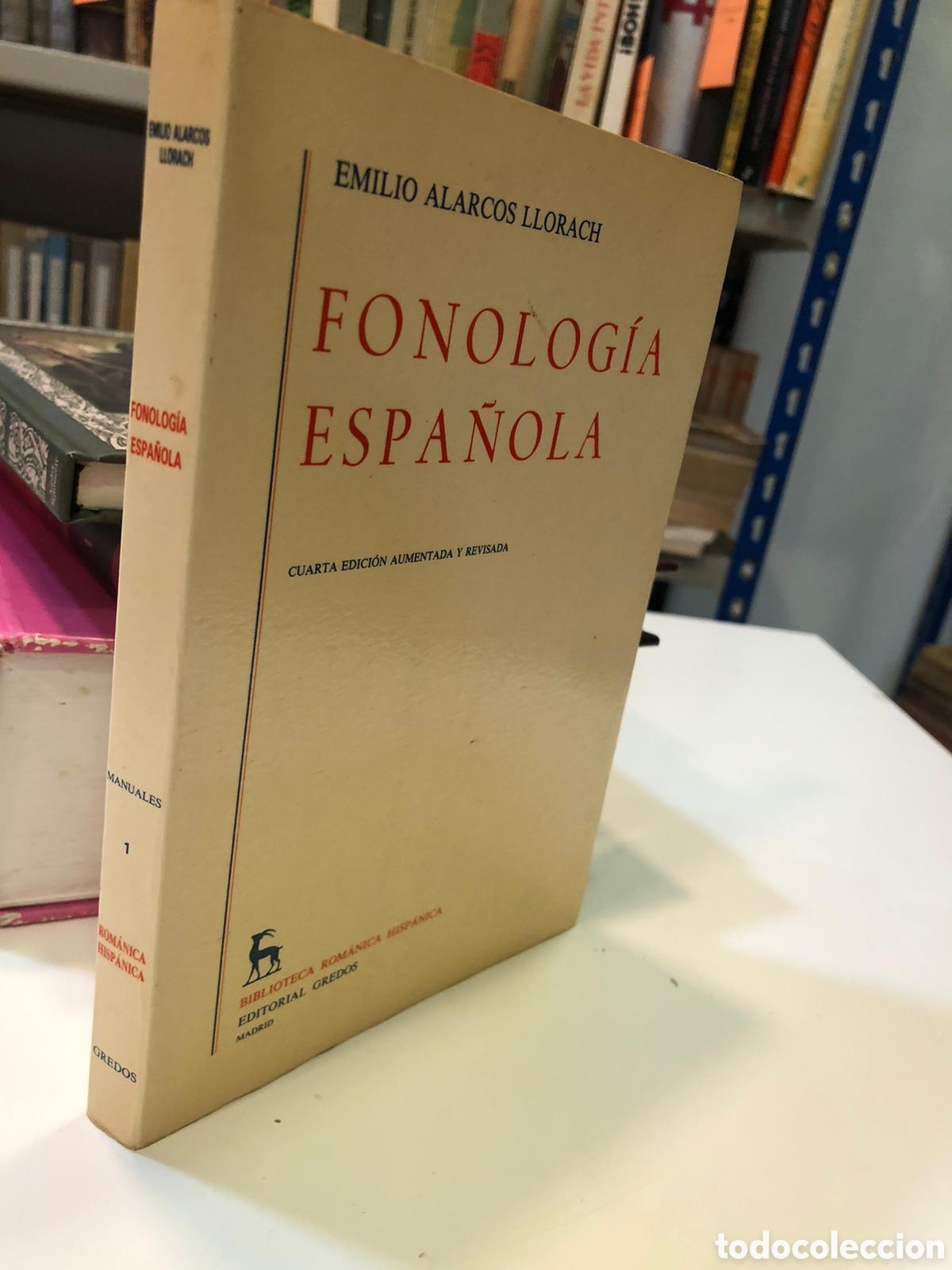 Livros em segunda m&atilde;o: Fonolog&iacute;a espa&ntilde;ola - Emilio Alarcos Llorach