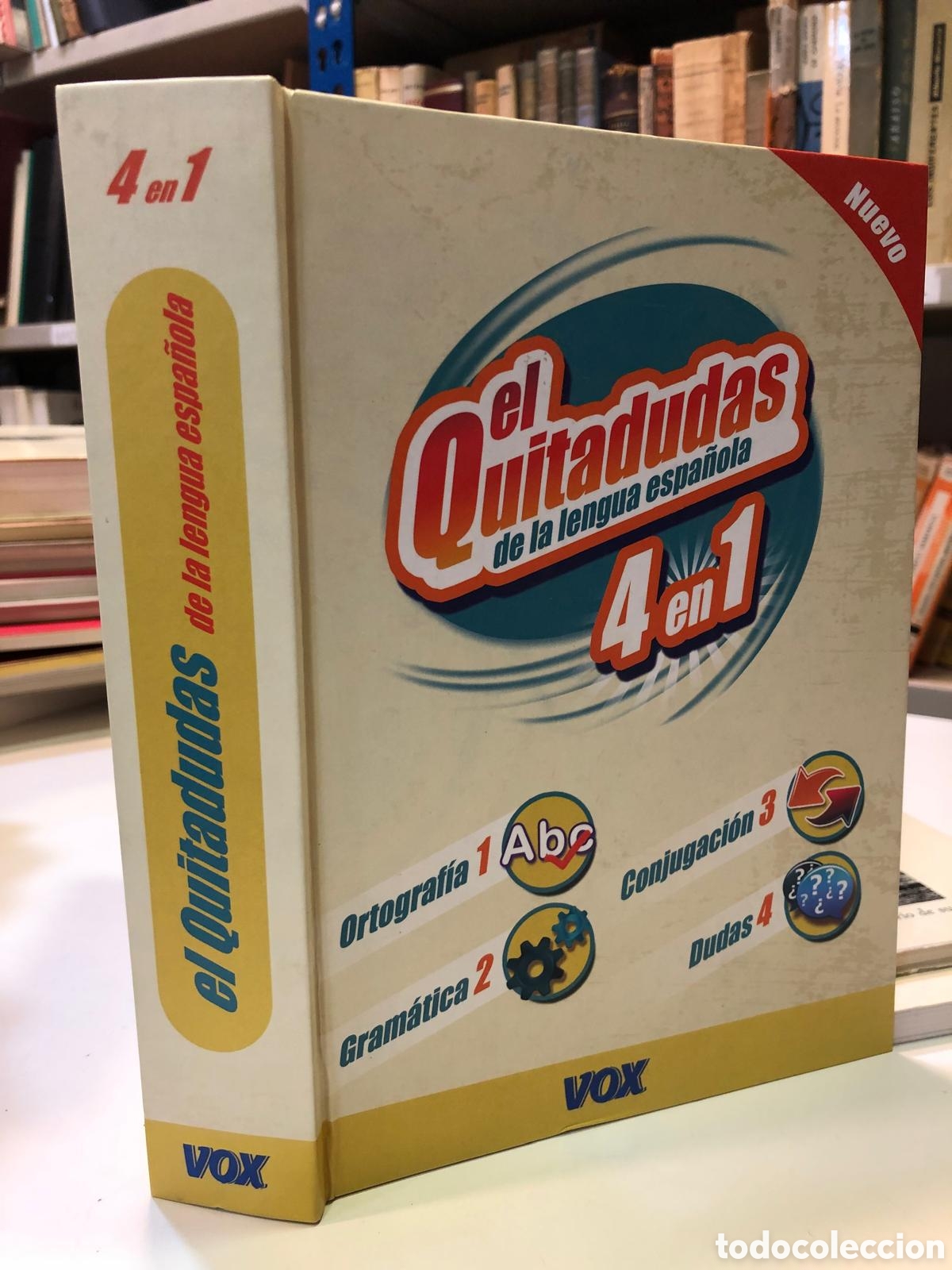 Libros de segunda mano: El Quitadudas de la lengua espa&ntilde;ola. 4 en 1 - Foto 1