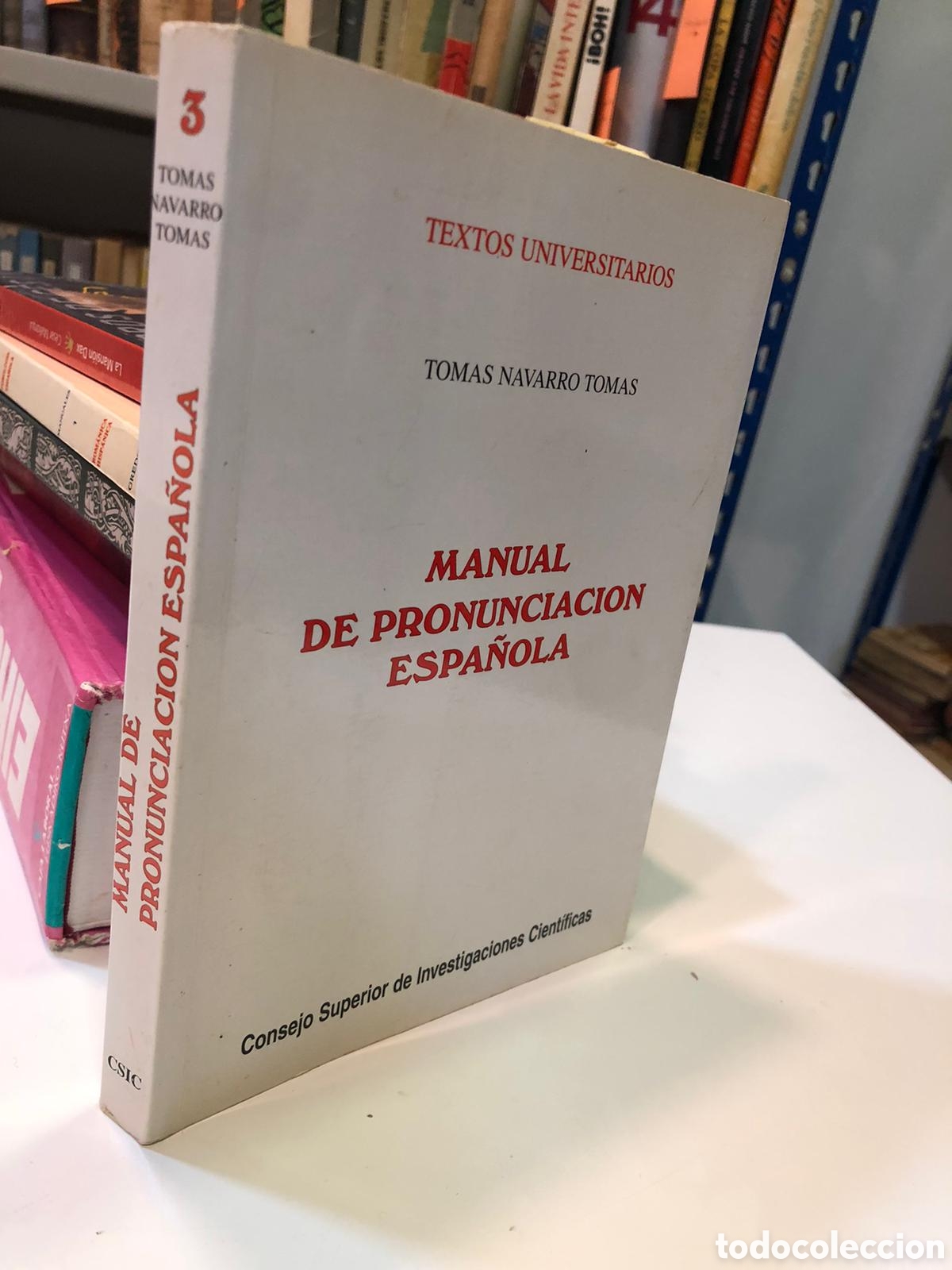 Gebrauchte B&uuml;cher: Manual de pronunciaci&oacute;n espa&ntilde;ola - Tom&aacute;s Navarro Tom&aacute;s