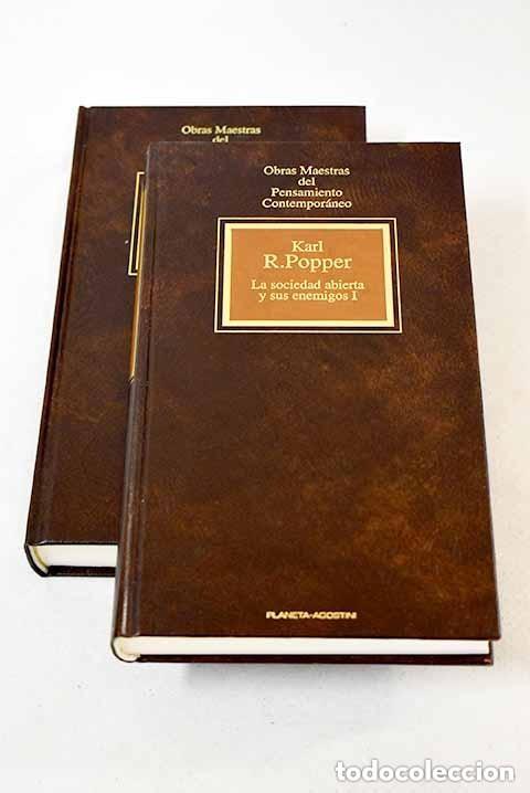 Libros de segunda mano: La sociedad abierta y sus enemigos. Karl Popper. 2 tomos