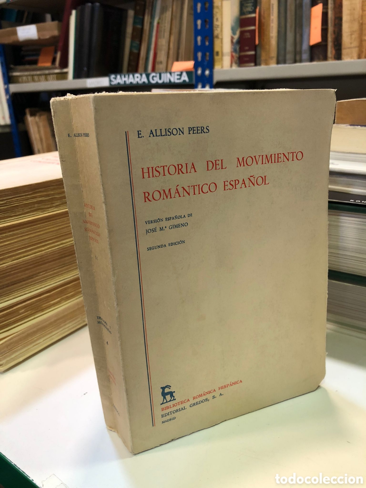 Livres d'occasion: Historia del movimiento rom&aacute;ntico espa&ntilde;ol. Tomo II - E. Allison Peers
